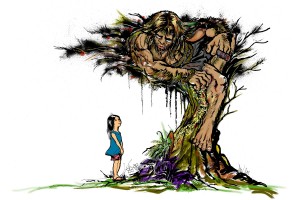 kapre and girl